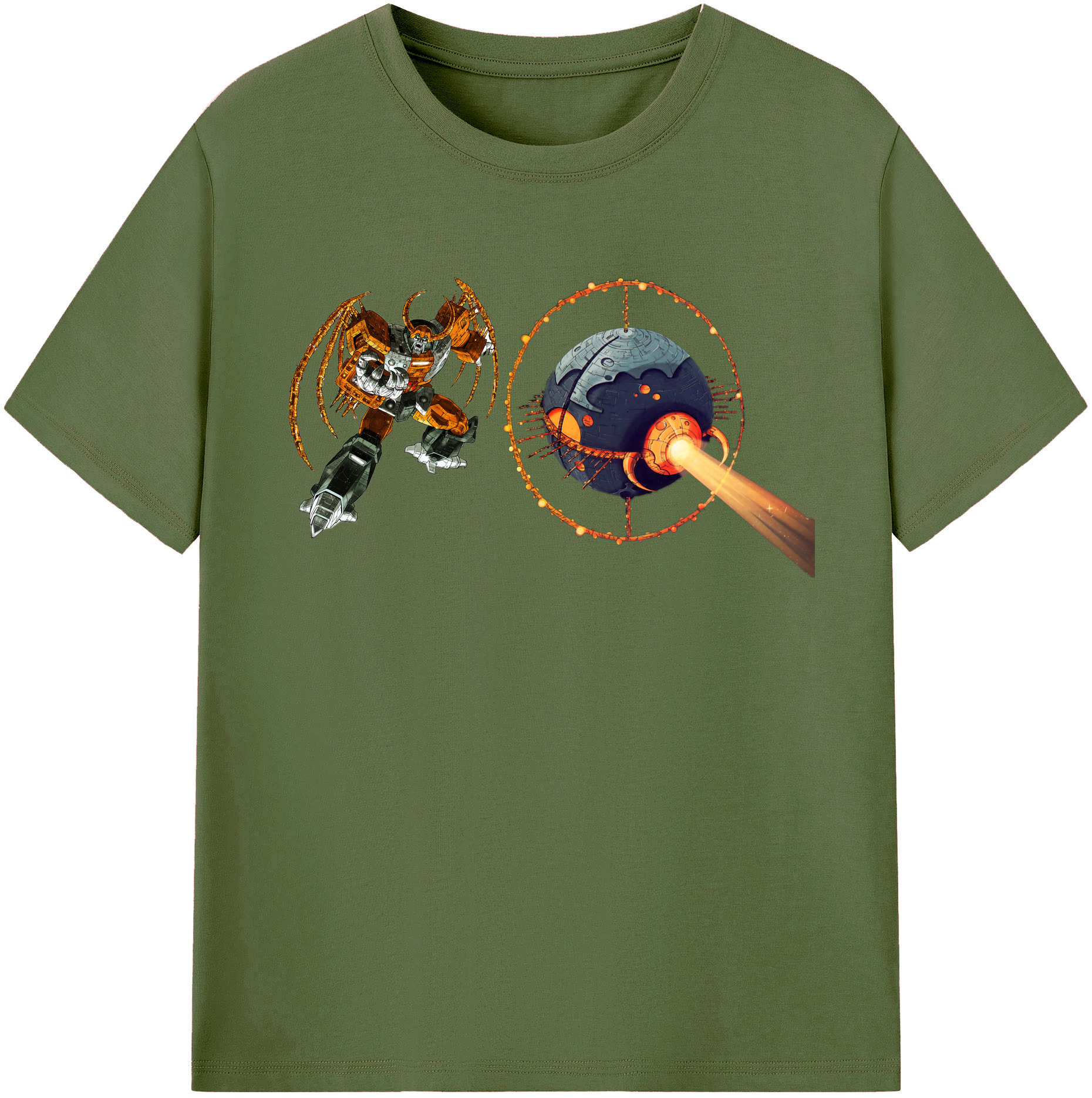 （画像用）  綿100％半袖Tシャツ（フロントプリント）